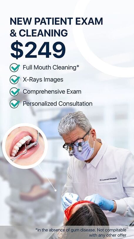 New Patient Exam & Cleaning $249