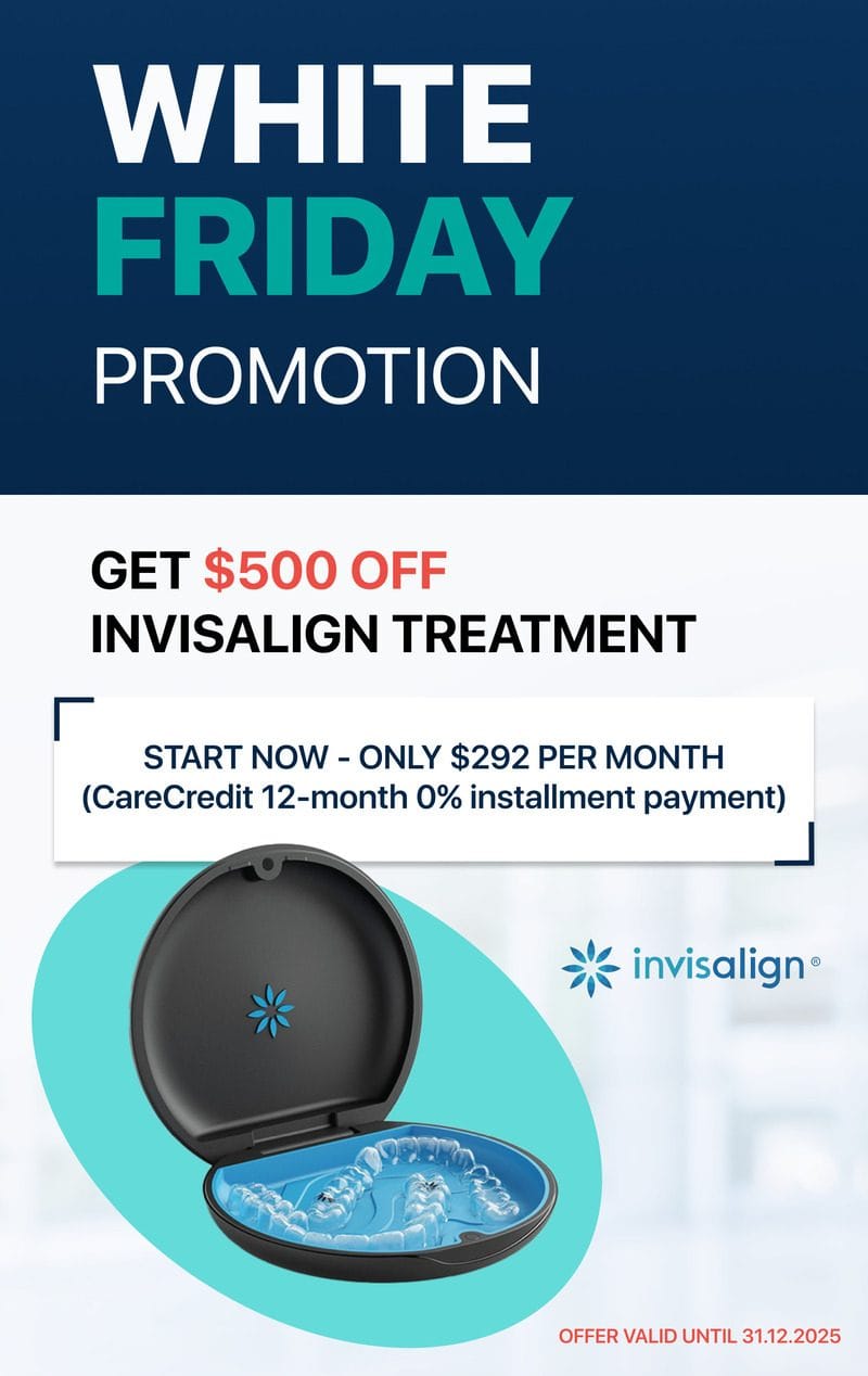 White Friday Invisalign Promotion